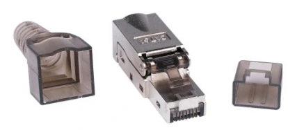 Cat6A Shielded Toolless RJ45 Plug