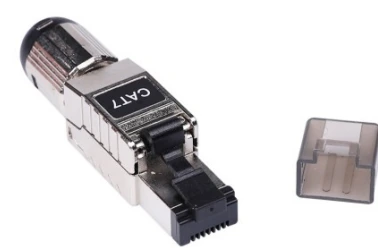 Cat7 Shielded Helix Locking Plug